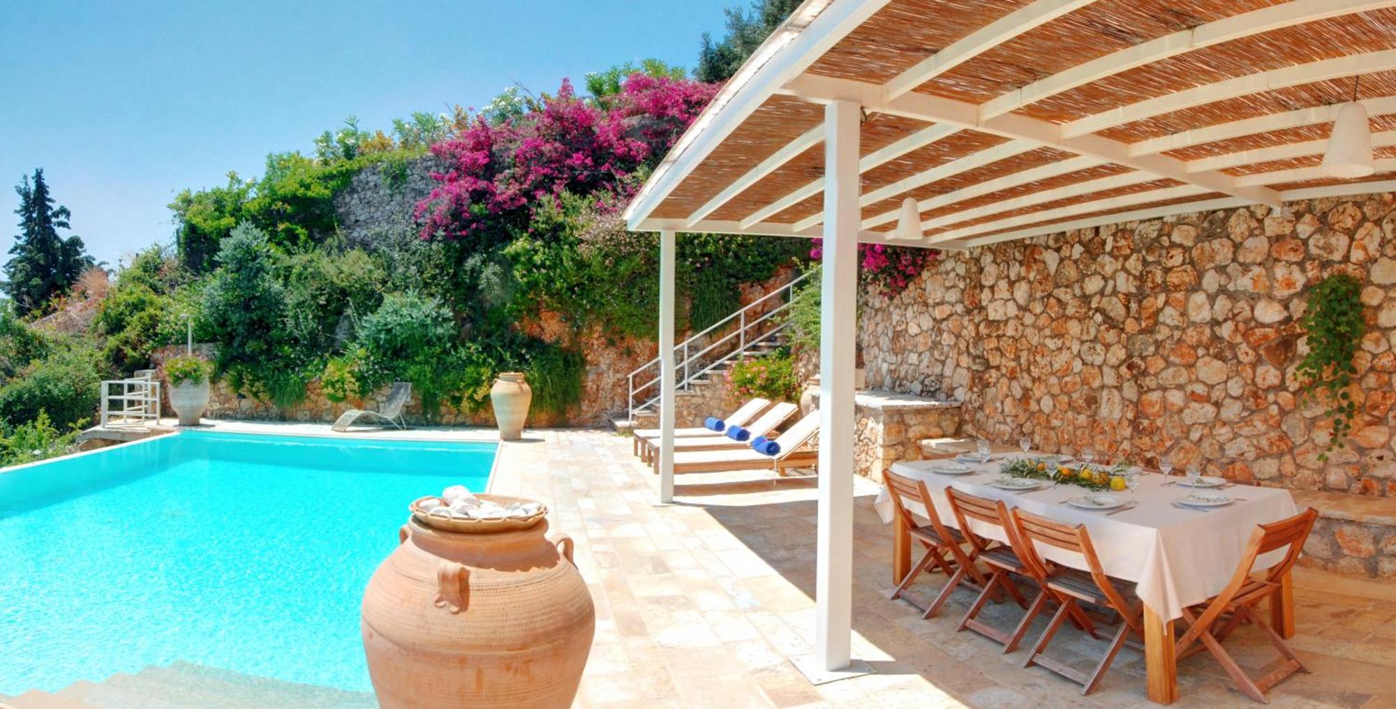 Corfu Luxury Villas Mparmpati Værelse billede
