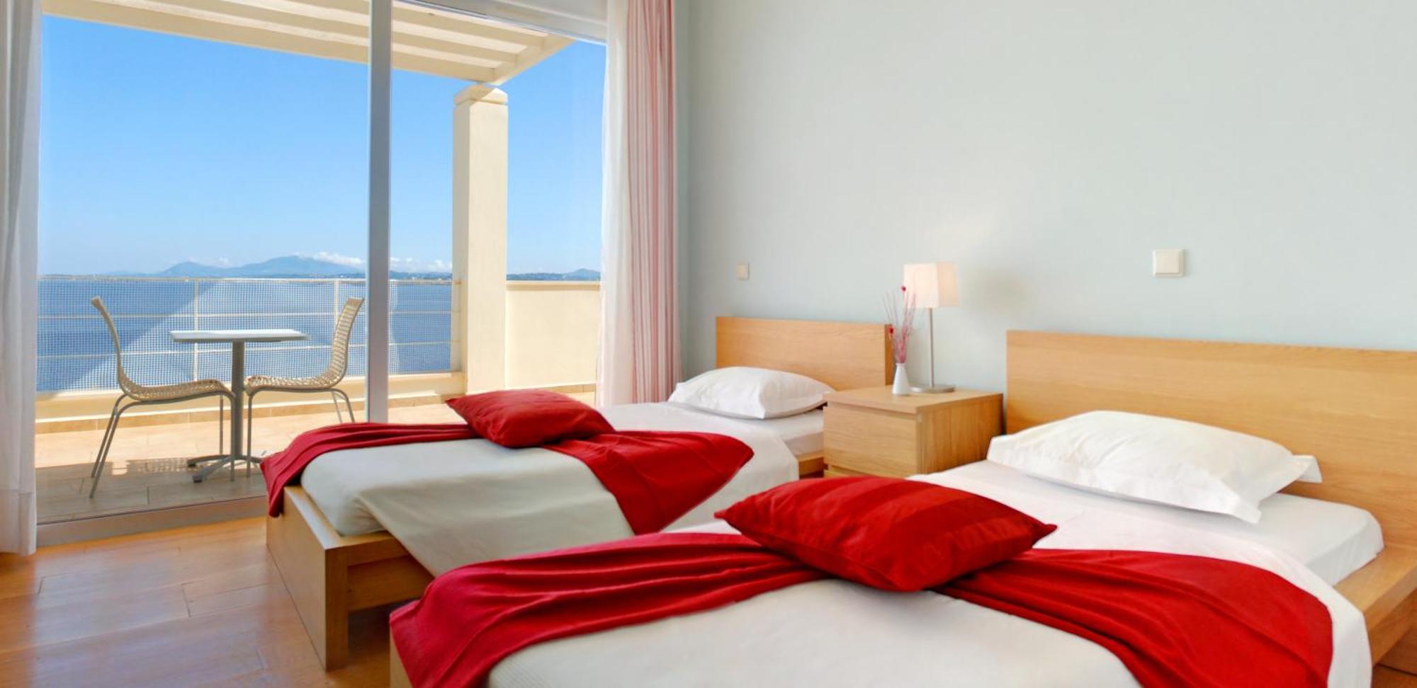 Corfu Luxury Villas Mparmpati Værelse billede