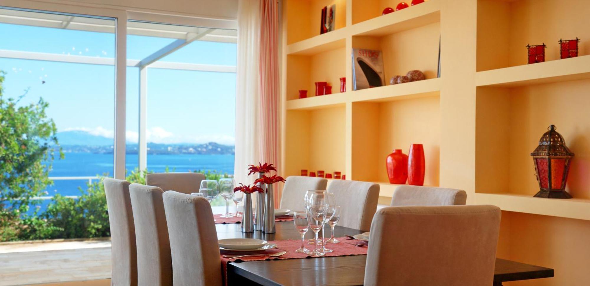 Corfu Luxury Villas Mparmpati Værelse billede