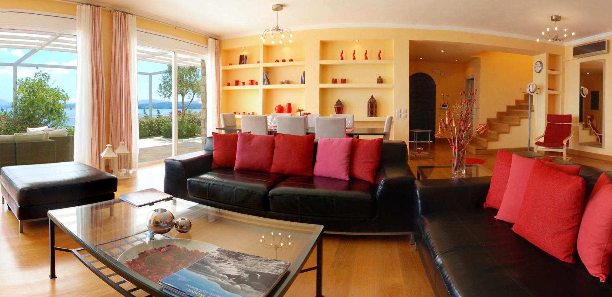 Corfu Luxury Villas Mparmpati Værelse billede