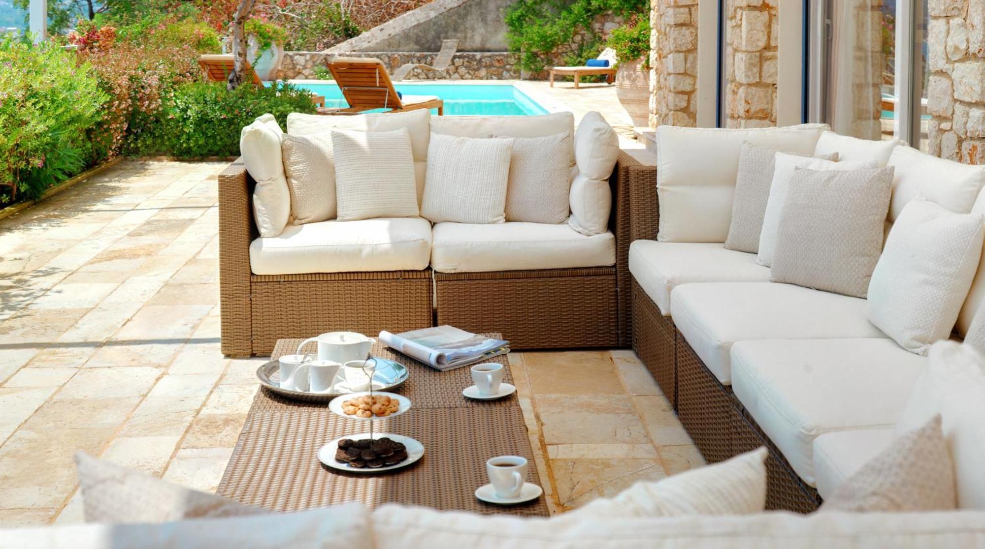 Corfu Luxury Villas Mparmpati Værelse billede